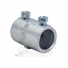 Topaz 683S Rigid Coupling, Malleable Iron, Set Screw, 1"