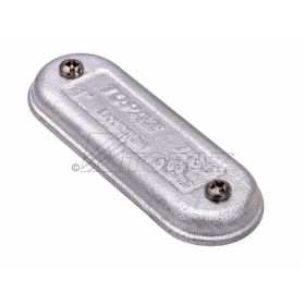 Topaz 773GLT Liquidtight Cover Iron Hub Size-1" Clamp On Gray