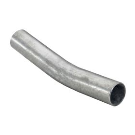 Topaz 8715 EMT 15 DEG Angle Elbow, Galvanized Steel, 2-1/2"