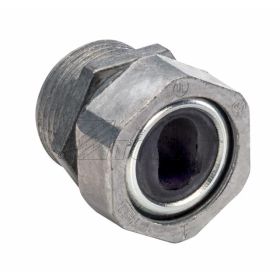 Topaz 873 Compression Water Tight Connector, Die Cast Zinc, 1"