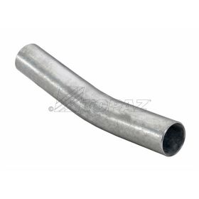 Topaz 89A15 EMT 15 DEG Angle Elbow, Galvanized Steel, 4"