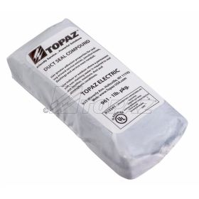 Topaz 965 Duct-Seal Compound, Gray, 5LB Pack