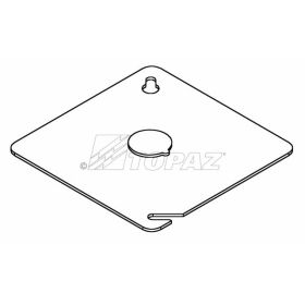 Topaz C7510 Cover 4-11/16" Galvanized Steel Square