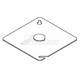 Topaz C7510 Cover 4-11/16" Galvanized Steel Square