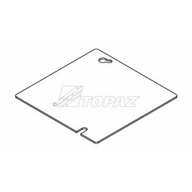 Topaz C7513 Cover 4-11/16" Galvanized Steel Square