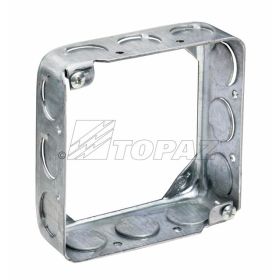 Topaz E4511 4" Square Extensions Galvanized Steel 1-1/2" Deep