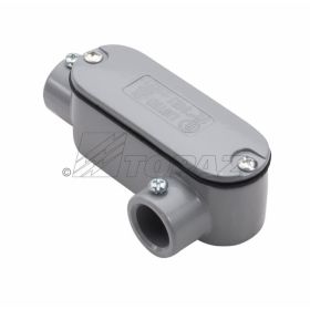 Topaz ELL3CG LL Type Conduit Body Die Cast Aluminum Hub Size-1"