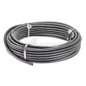 Topaz HF21 Top-Flex II Straight Tubing, PVC, 1", 100FT, Black