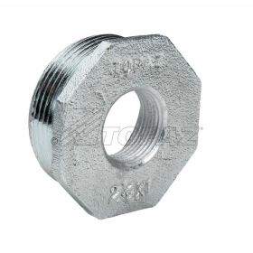 Topaz RB17 Reducing Bushing, Malleable Iron, 2-1/2" x 1", Male Threaded