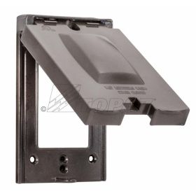 Topaz WC1V12B 10 in 1 Multi-Use Cover, Die Cast Aluminum, Rectangle, Bronze