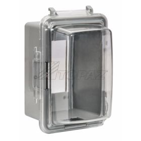 Topaz WCIU1D 16 in 1 Use Cover, High Impact Polycarbonate, Rectangle, Clear (Cover)