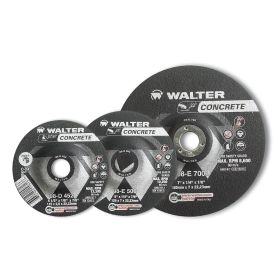 Walter 08E500 CONCRETE™ Grinding Wheel 5" x 1/4" x 7/8", Type 27