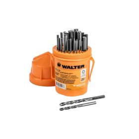 Walter 01E118 SST+ Drill Bit Set, 1/16" - 1/2" by 64ths