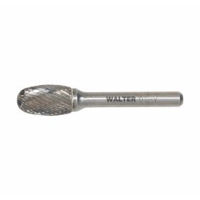 Walter 01V028 Carbide Burr 1/2 x 7/8 Egg (SE) 1/4 x 1.5" Shank
