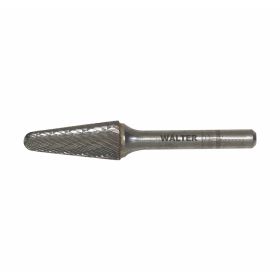 Walter 01V032 Carbide Burr 1/2 x 1-1/8 Cone (SL) 1/4 x 1.5" Shank