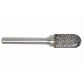 Walter 01V606 Carbide Burr 3/8x3/4 Cylindrical Round Nose (SC) 1/4x6" Shank