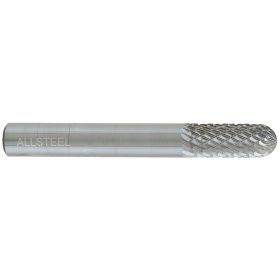 Walter 01W305 ALLSTEEL Carbide Burr 1/4" x 5/8" Cylindrical Round Nose (SC-1)