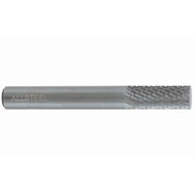 Walter 01W604 ALLSTEEL Carbide Burr 1/2" x 1" Cylindrical (SA-5)