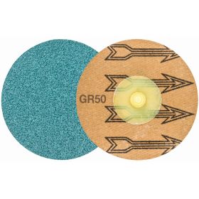 Walter 04D305 Topcut Sanding Disc 3" 50 Grit Yellow 50Bx