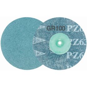 Walter 04D310 Topcut Sanding Disc 3" 100 Grit Green 50Bx