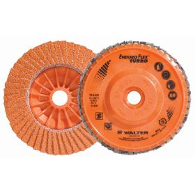 Walter 06A452 Enduro Flex TURBO Flap Disc 4-1/2" x 5/8-11" 36/60 Grit