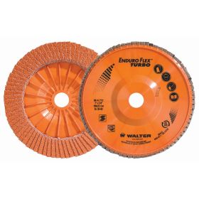 Walter 06A712 Enduro-Flex TURBO Flap Disc, 7" x 7/8" 36/60 Grit