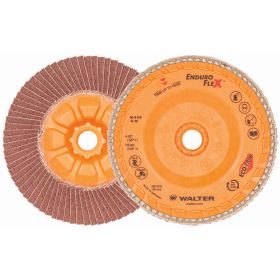 Walter 06B458 Enduro Flex Flap Disc 4-1/2 x 5/8-11 Threaded Arbor 80Grit