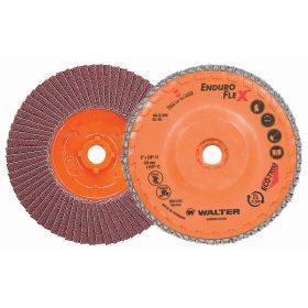 Walter 06B504 Enduro-Flex Spin-On Flap Disc 5" x 5/8-11" 40 Grit