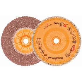 Walter 06B512 Enduro-Flex Spin-On Flap Disc 5" x 5/8-11" 120 Grit