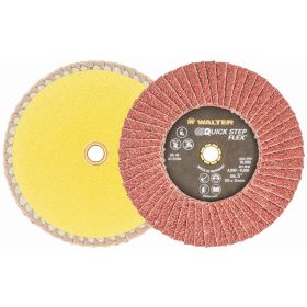 Walter 07Q504 Quick-Step Flex Flap Disc, 5", 40 Grit