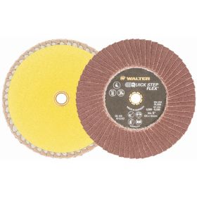 Walter 07Q512 Quick-Step Flex Flap Disc, 5", 120 Grit