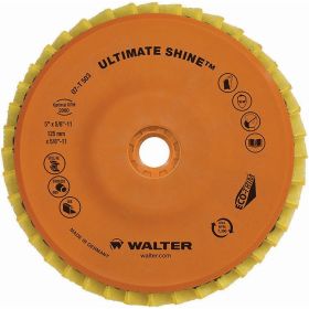 Walter 07T453 Ultimate Shine Flap Disc 4-1/2"