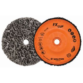 Walter 07X505 FX Cup Wheel Cleaning Abrasive 5" x 5/8-11"