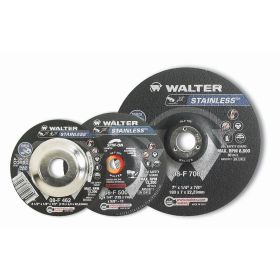 Walter 08F602 1/8'' Stainless Combo Grinding Wheel 6"x1/8"x7/8 Type 27 25Bx