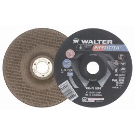 Walter 08N604 Pipefitter Grinding Wheel 6" x 5/32" x 7/8 Arbor Type 27 25Bx