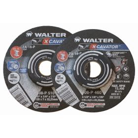 Walter 08P900 XCAVATOR Ultra High Removal Grinding Wheel 9" x 7/8" Type 27