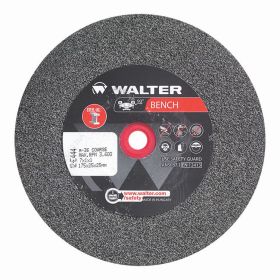 Walter 12E444 Bench Grinding Wheel 1" x 7" x 1" Arbor Type 1 Coarse Grade