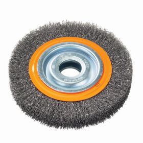 Walter 13B070 Wire Wheel Brush Crimped .0118" Tool Steel Wire 7" x 7/8"