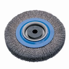 Walter 13B160 Wire Wheel Brush Crimped .0118" Stainless Steel Wire 6" x 7/8"