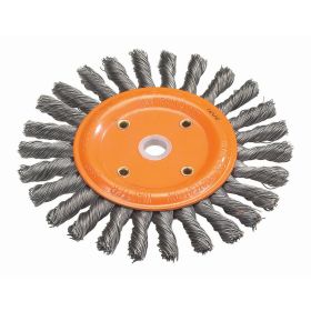 Walter 13B260 Wire Wheel Brush, Knot-Twisted .0118", 6" x 5/8" x 1-1/4"