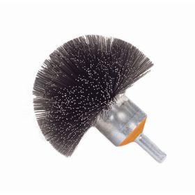 Walter 13C230 Mounted Wire Brush, Crimped .0118" Spherical, 3" x 3" x 1/4"