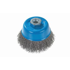 Walter 13D312 Wire Cup Brush .0118" Crimped Stainless Steel 3" M14X2.0 Arbor