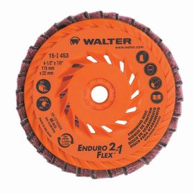 Walter 15I453 Enduro-Flex 2 in 1 Surface Finishing Disc 4 1/2" x 5/8-11"