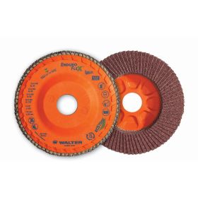 Walter 15Q456 Enduro-Flex Stainless Flap Disc 4-1/2" x 7/8" 60 Grit