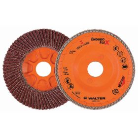 Walter 15R454 Enduro Flex Flap Disc 4-1/2 x 7/8 Arbor 40Grit