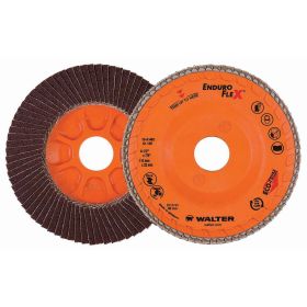 Walter 15R462 Enduro Flex Flap Disc 4-1/2 x 7/8 Arbor 120Grit