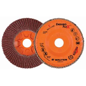 Walter 15R504 Enduro-Flex Flap Disc 5" x 7/8" 40 Grit