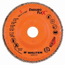 Walter 15R506 Enduro-Flex Flap Disc 5" x 7/8" 60 Grit