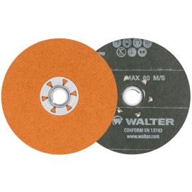 Walter 15X476 Coolcut XX Quick Change Sanding Disc, 4-1/2" x 5/8"-11 Grit 60, 25BX