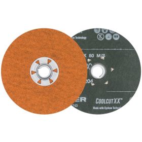 Walter 15X478 Coolcut XX Quick Change Sanding Disc, 4-1/2" x 5/8"-11 Grit 80, 25BX